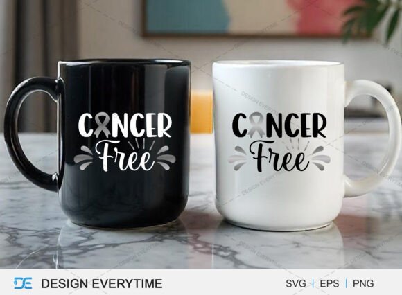 Cancer Free Typography SVG: A Designer's Review