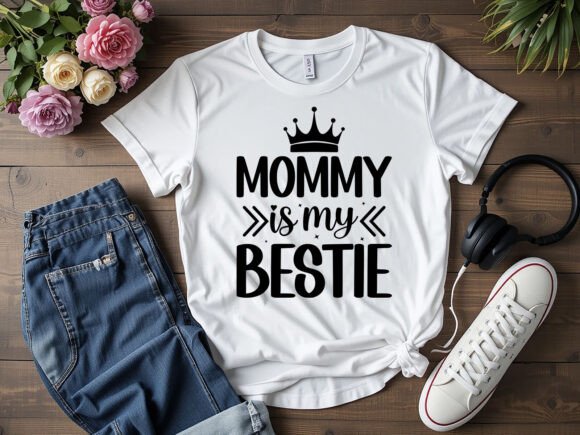 Mama is My Bestie: A Designer's Take on This Fun Tee