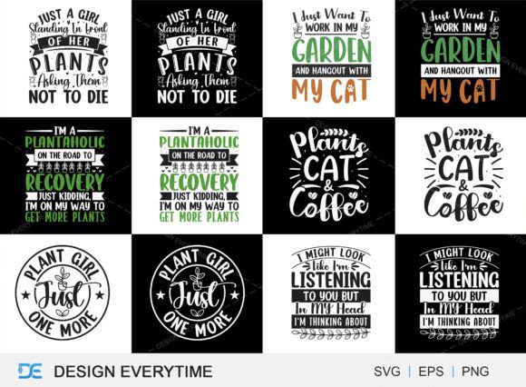 Planting Typography Design Bundle Review