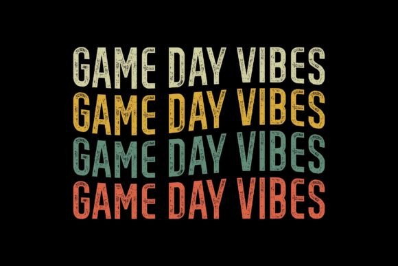 Retro Vintage Game Day Vibes SVG Review