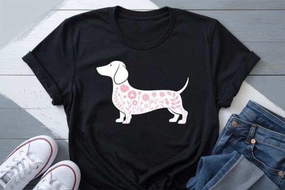 Review: Floral Dachshund Wiener Dog Shirt SVG