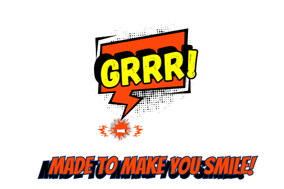 Review: GRRR Angry Comic Character Sticker for Embroidery