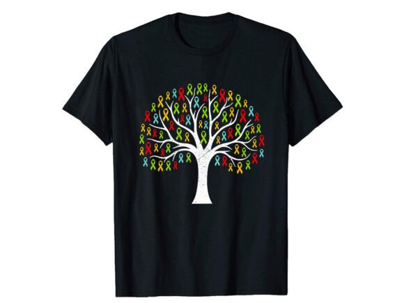 Review: Month Beat Cancer Awareness T-Shirt Design