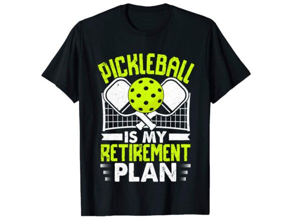 Review: Pickleball is Retired T-Shirt PNG SVG for Embroidery
