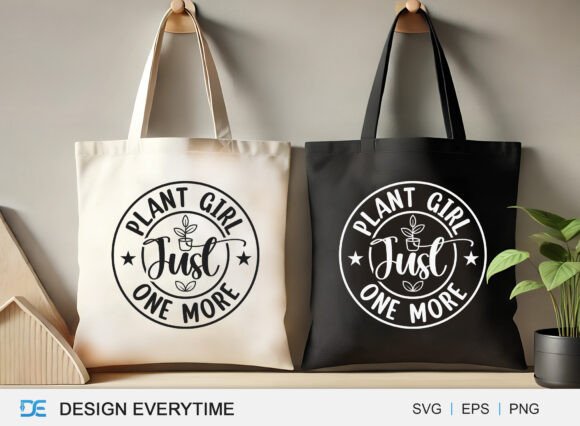 Review: Plant Girl Just One More Tote Bag Design