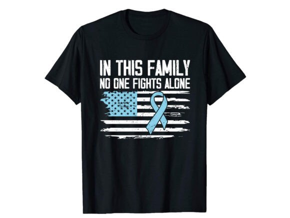 Review: Prostate Cancer Fight Awareness T-Shirt Design