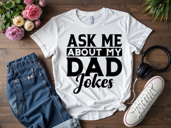 Reviewing the Ask Me About My Dad Jokes Design for Embroidery