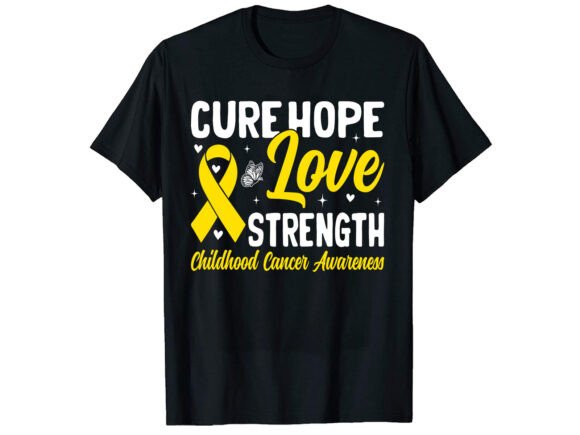 Reviewing the Childhood Cancer Awareness T-Shirt Design
