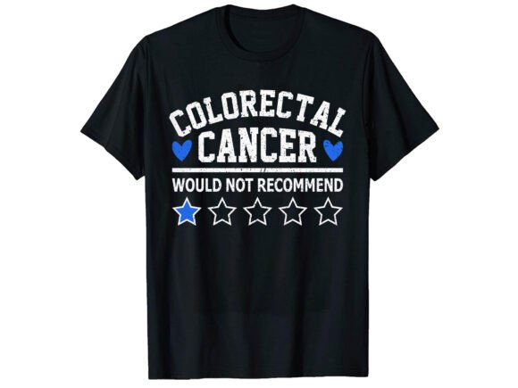 Reviewing the Colorectal Cancer Awareness T-Shirt Design