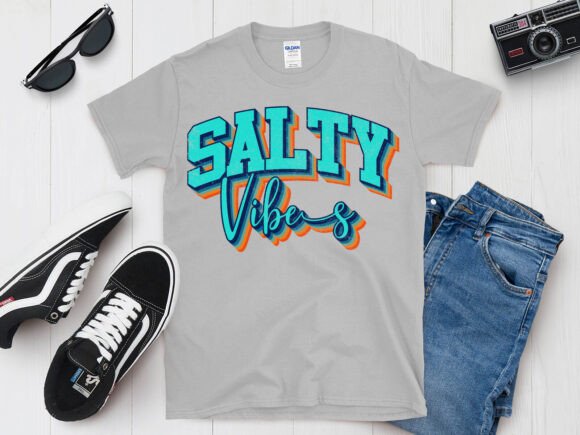 Salty Vibes T-Shirt Design: A Pro's Embroidery Review