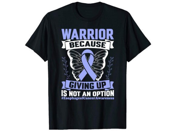 Warrior Purple Cancer Awareness T-Shirt Design Review